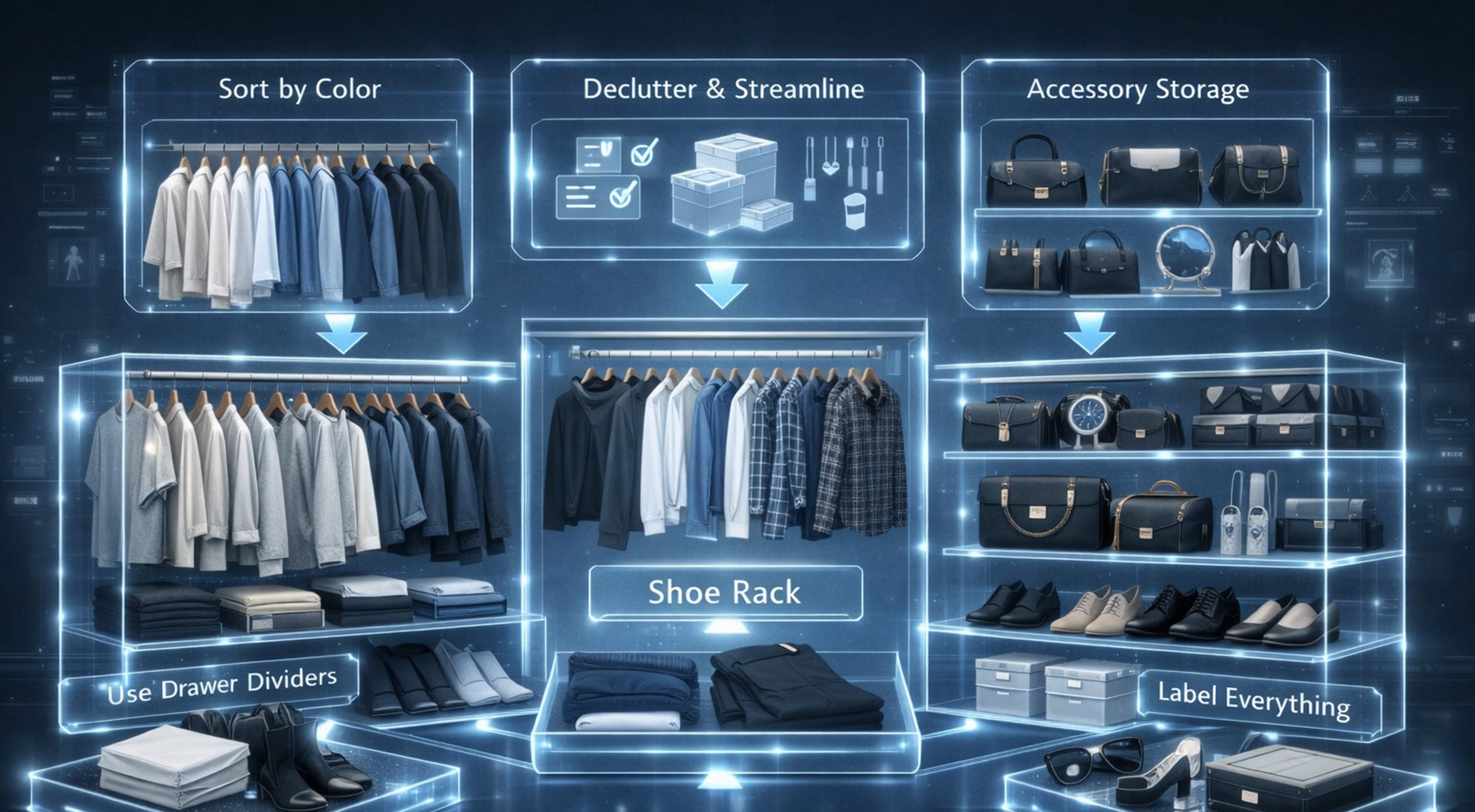 Closet Organization Tips That Make Getting Dressed Easier